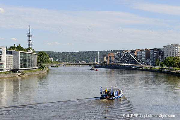 Liège - passerelle sur la Meuse